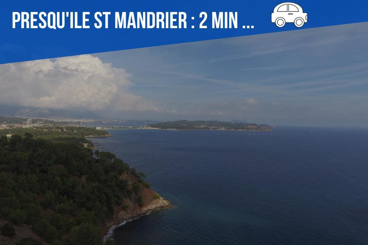 Little Bali - Cosy-Vue Mer - Plage - Host Provence 滨海拉塞讷 外观 照片